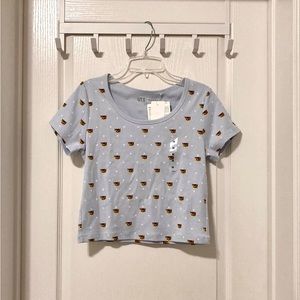 Paul & Joe Cropped UT (Short Sleeve Graphic T-Shirt)